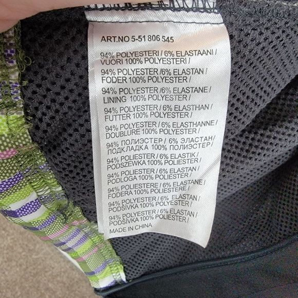 Icepeak Multi Color Plaid Zip Fleece Windproof Skiing Hoodie Jacket Size M - Picture 9 of 9